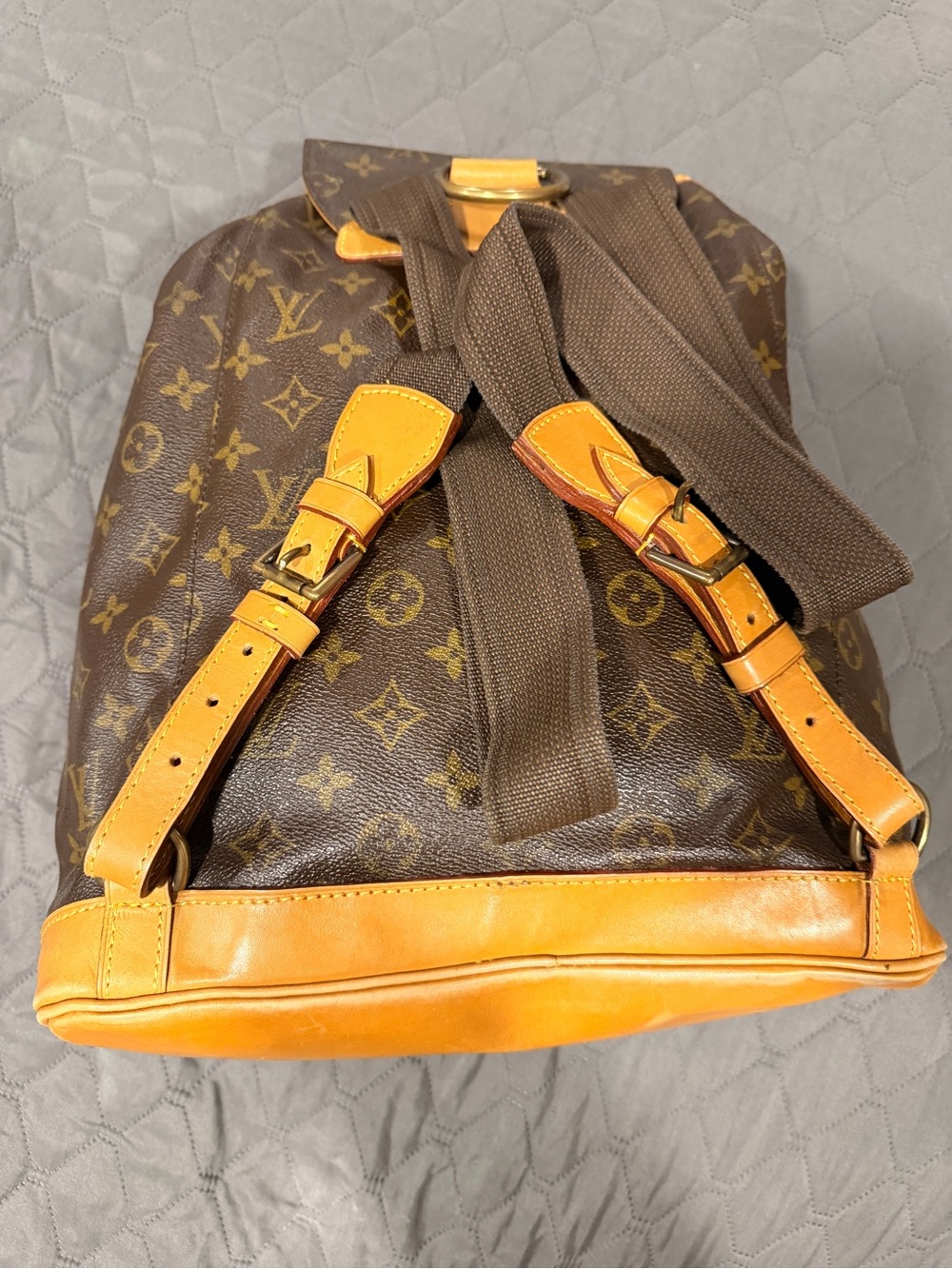 Louis Vuitton Montsouris GM Canvas Backpack - Picture 9 of 16